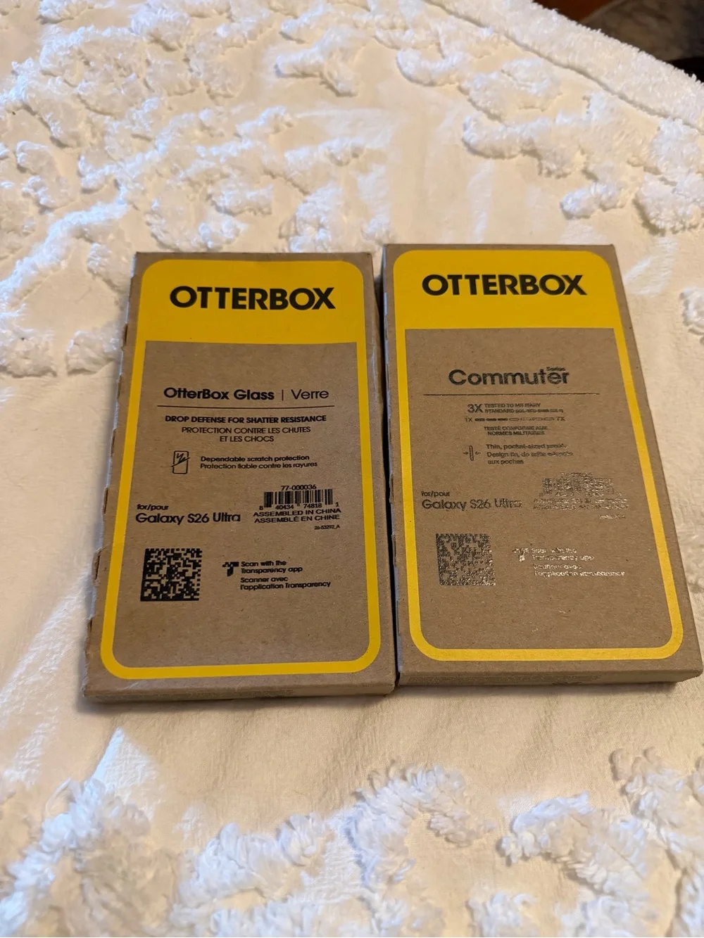 OtterBox Glass Screen Protector & Commuter Bundle